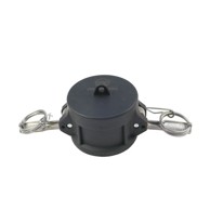 Ženska brza spojka Camlock PZL HYDRAL tip DC s poklopcem, polipropilen PP, 2" x 50 mm, 16 bar